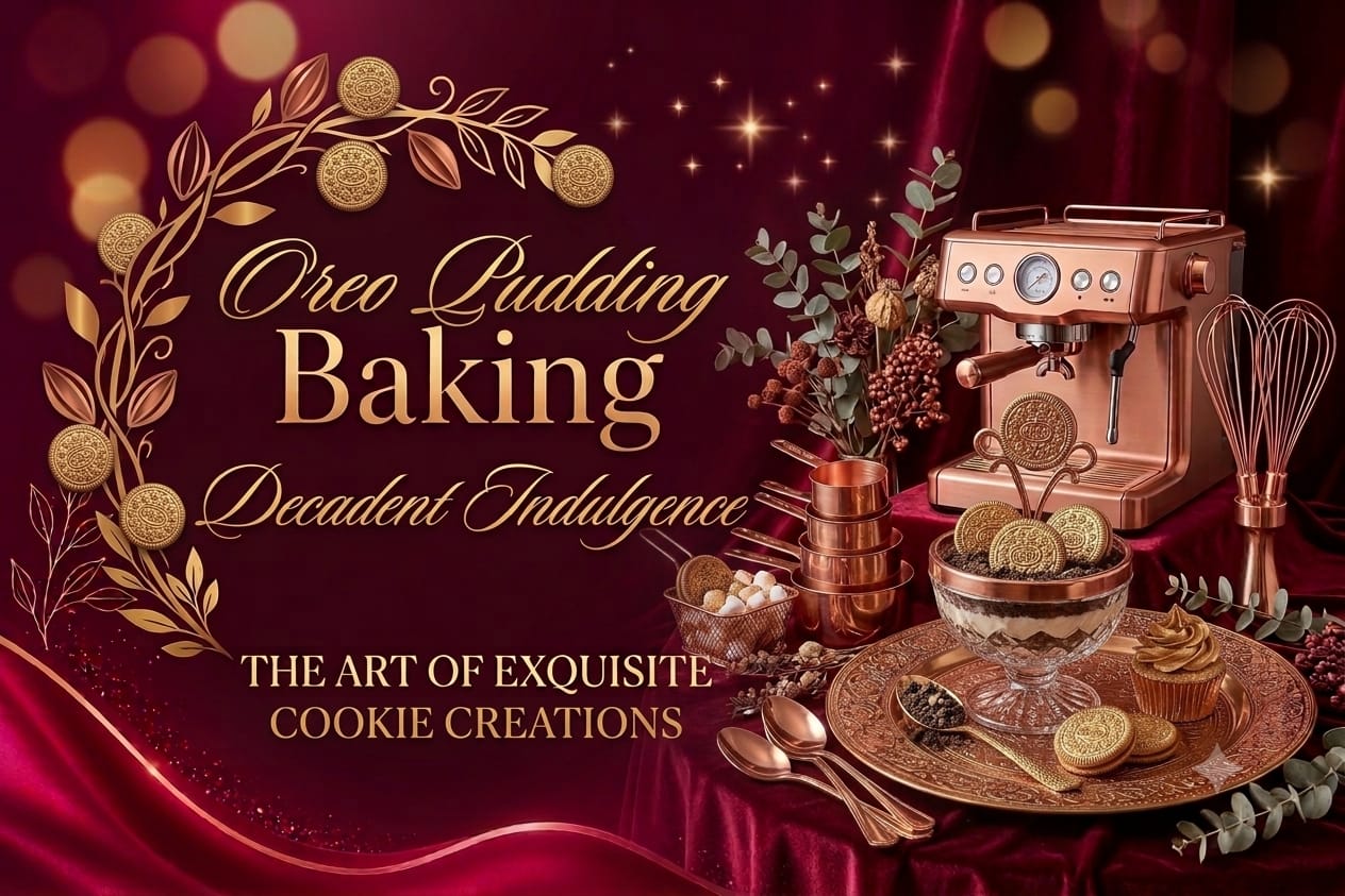 Oreo Pudding Baking